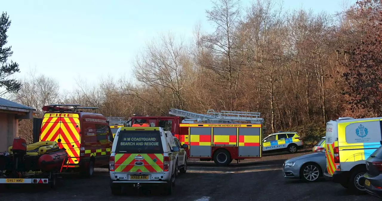 Police searching water and woodland in Scots village for missing young man