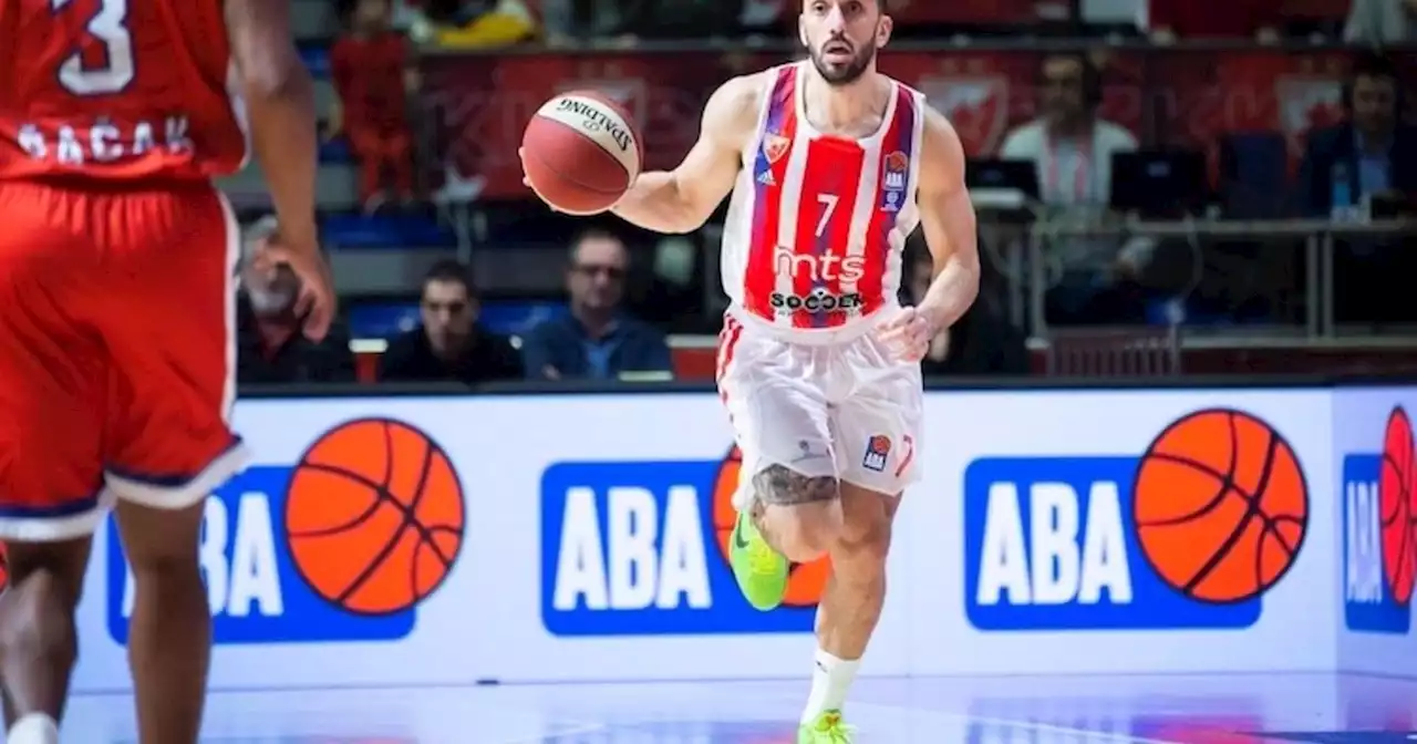 Campazzo: debut y delirio de los hinchas en Estrella Roja