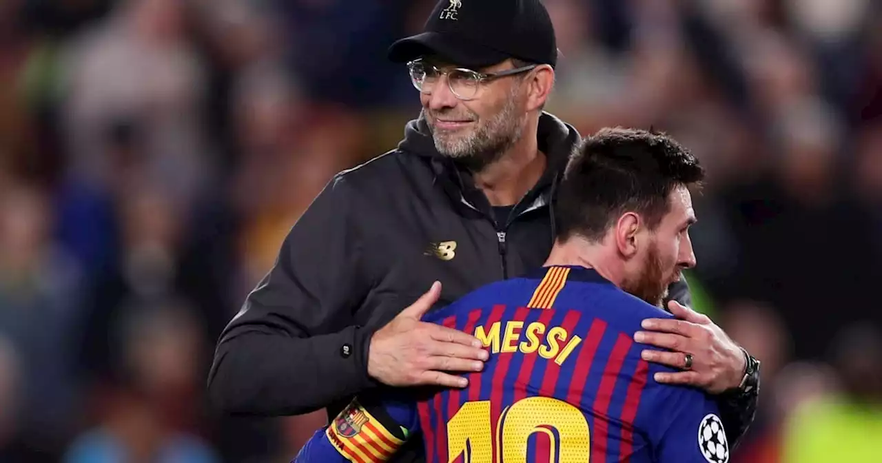 Klopp, rendido ante Messi: 'Es el mejor jugador que vi en mi vida'