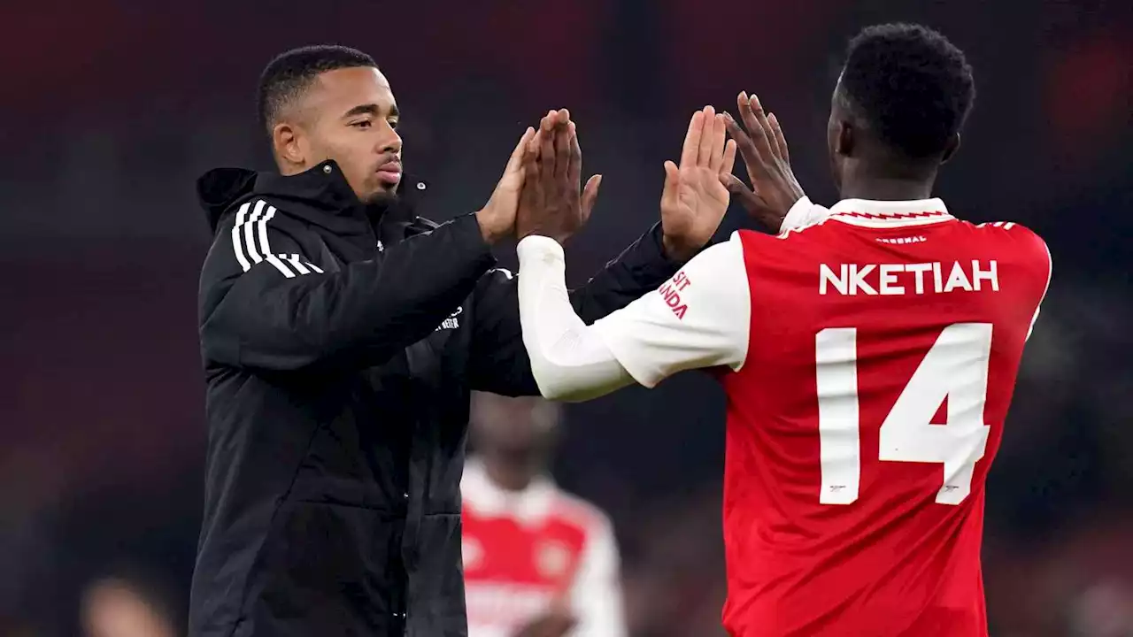 Best Nketiah not enough as Gabriel Jesus mimicry required in two games to define Arsenal future