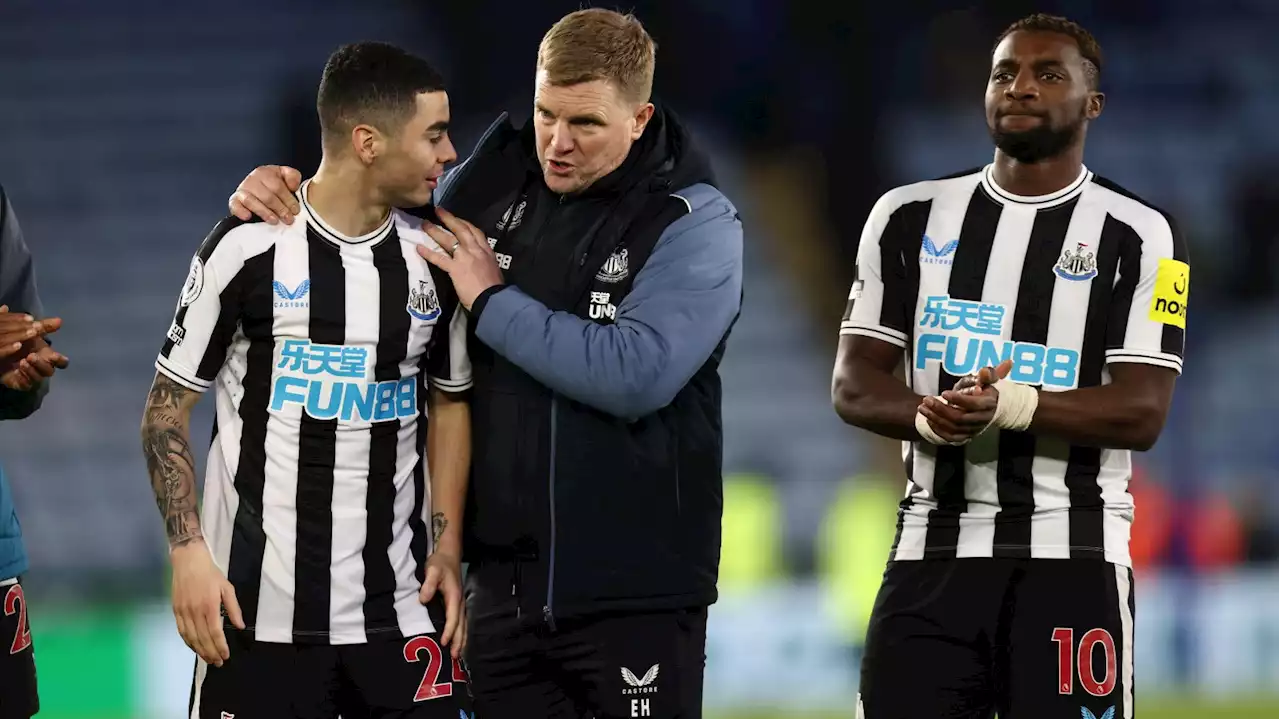 Howe not dreaming yet of Newcastle title challenge while Leicester worry over Maddison