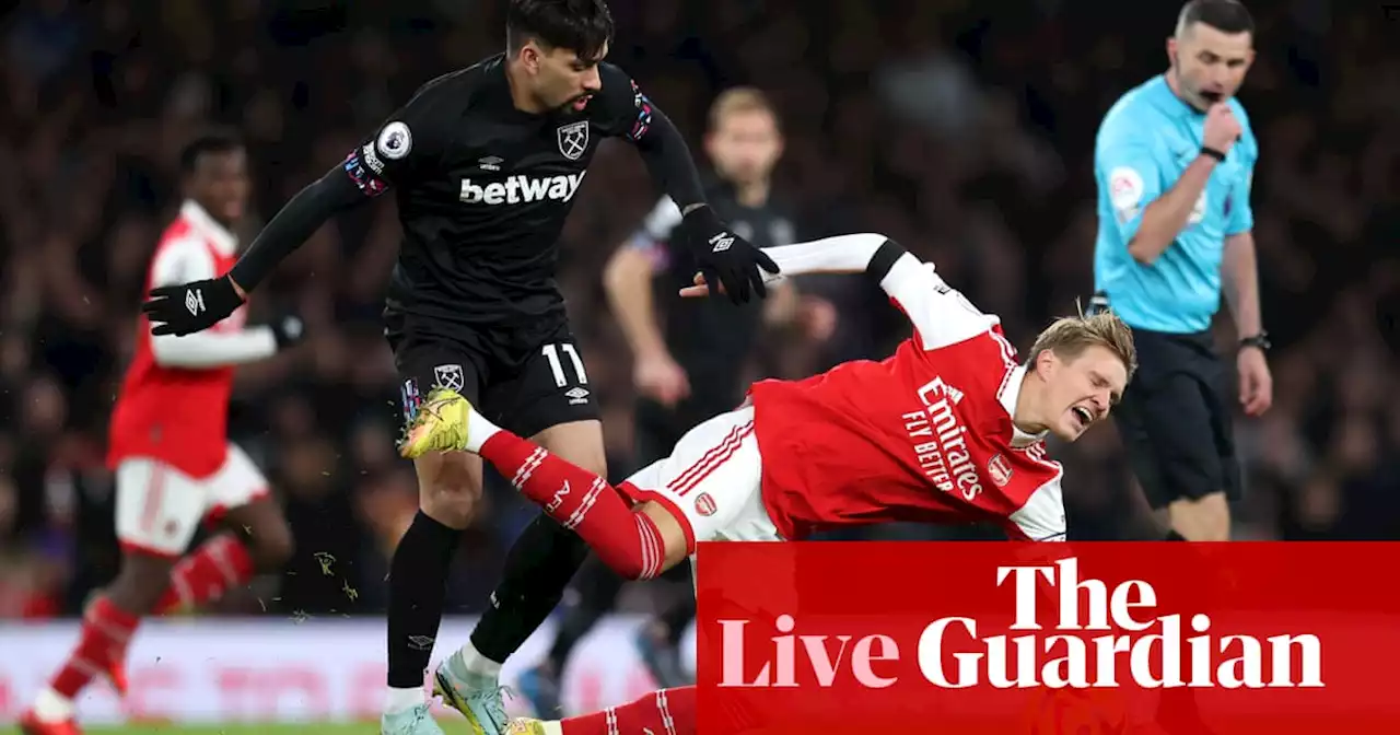 Arsenal v West Ham: Premier League – live