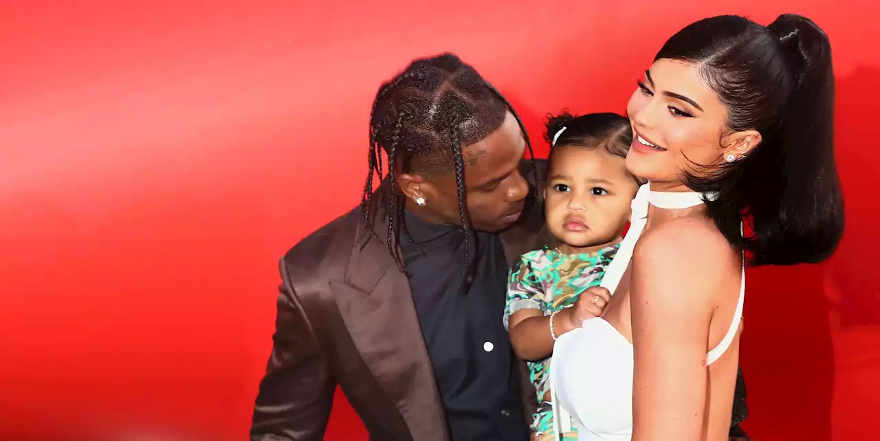 Kylie Jenner and Her Daughter Stormi Celebrate in Matching Mugler Gowns