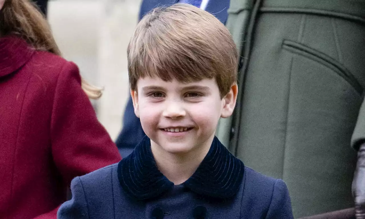 Cheeky Prince Louis shows off his outfit in adorable moment during Christmas walkabout