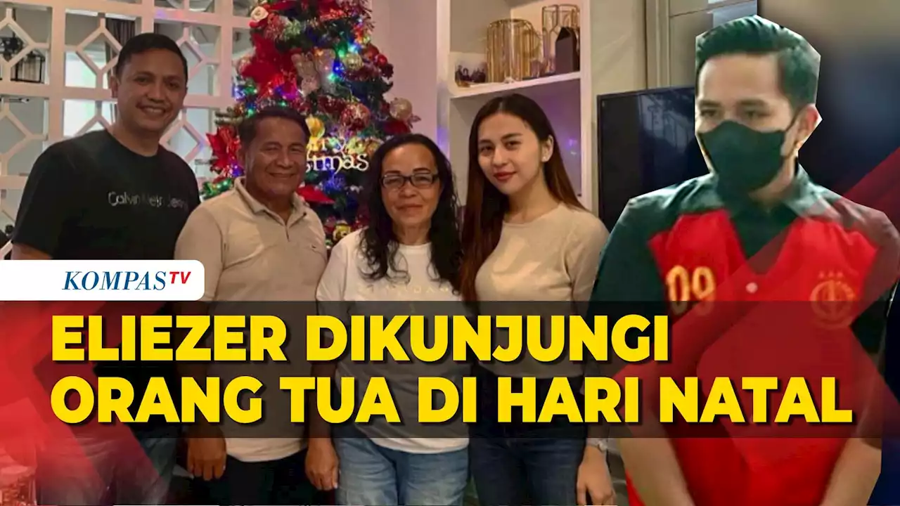 Momen Natal, Bharada Eliezer Dikunjungi Kedua Orang Tuanya di Rutan Bareskrim Polri.