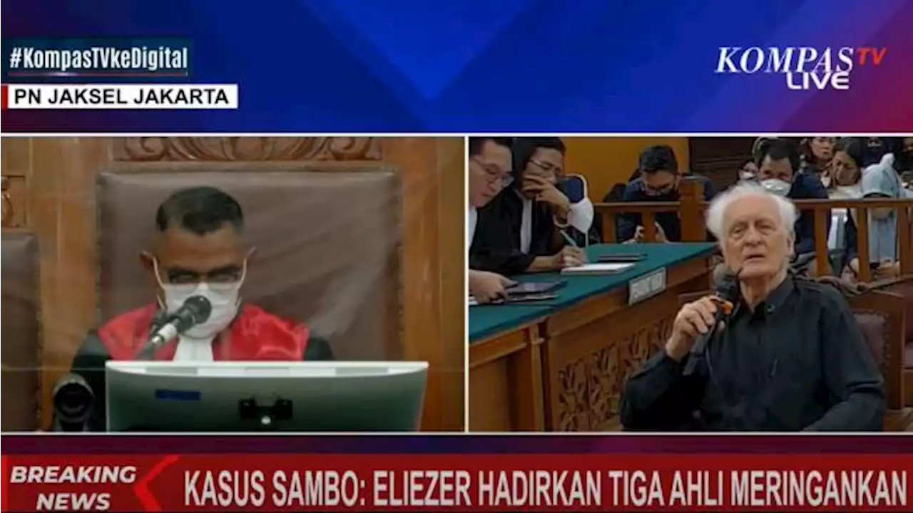 Romo Magnis: Richard Eliezer Keliru soal Tewasnya Yosua, Tapi Belum Bisa Dikatakan Jahat