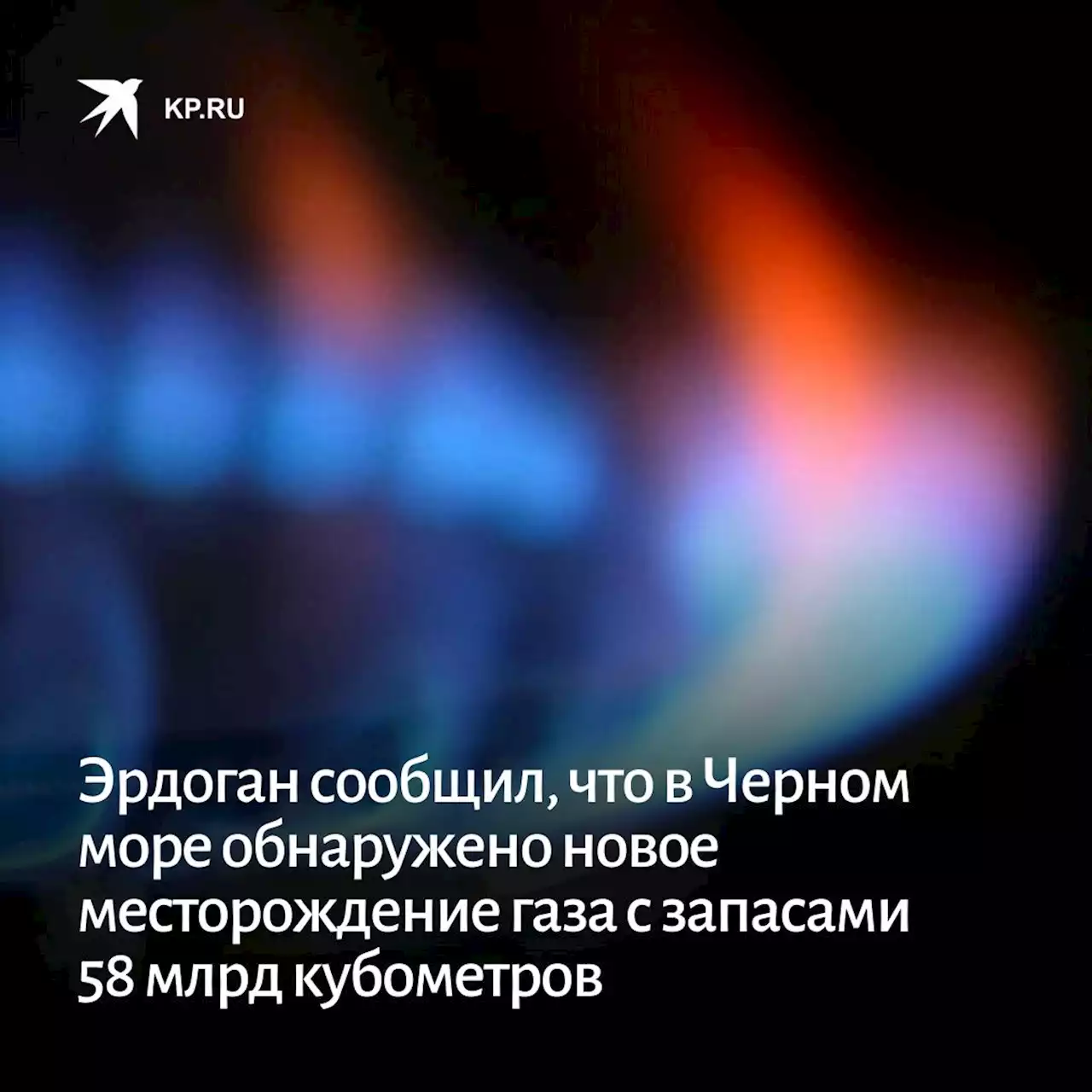 Эрдоган сообщил, что в Черном море обнаружено новое месторождение газа с запасами 58 млрд кубометров