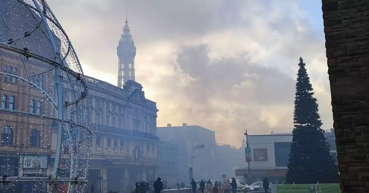 Huge fire tears through Blackpool town centre salon - live updates