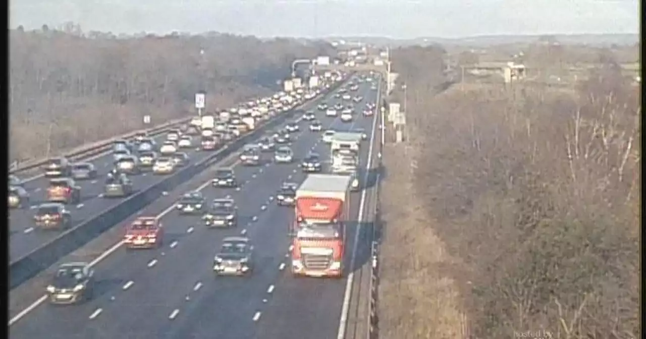 Live M6 Boxing Day traffic as several multi-vehicle incidents cause chaos