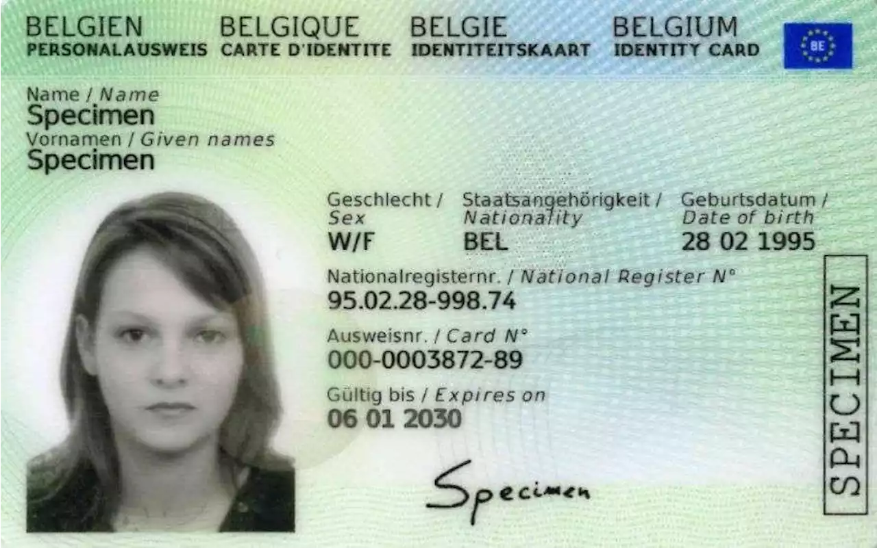 Toujours plus 'inclusif' : la Belgique veut supprimer la mention du 'genre' sur les cartes d'identité