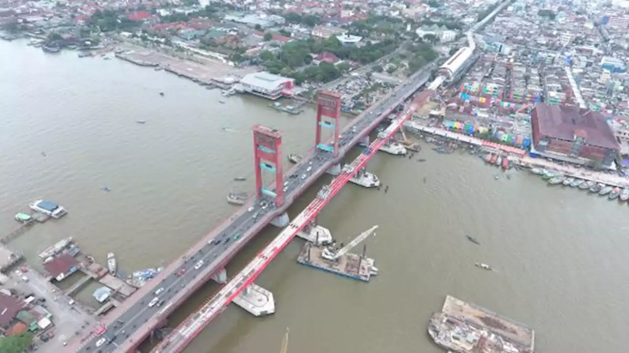 Jembatan Ampera Ditutup Selama Malam Pergantian Tahun