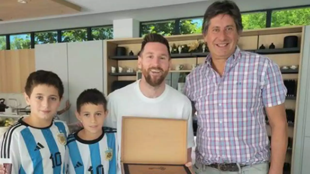 Lionel Messi fue declarado ciudadano ilustre de Funes: 'Gracias por el cariño de siempre'