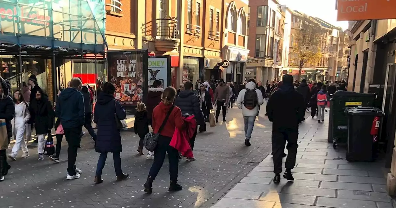 Nottingham updates as crowds head to city centre on Boxing Day