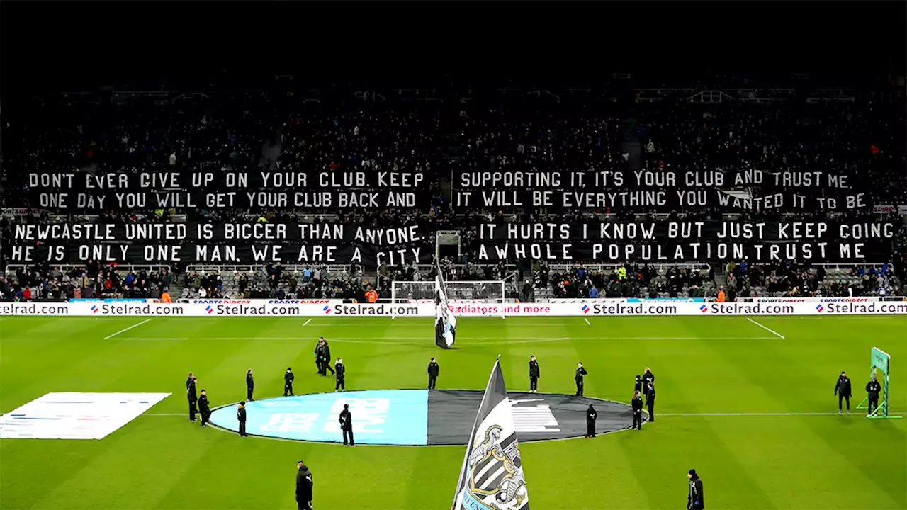 I love it and feel proud to be at these Newcastle United matches now