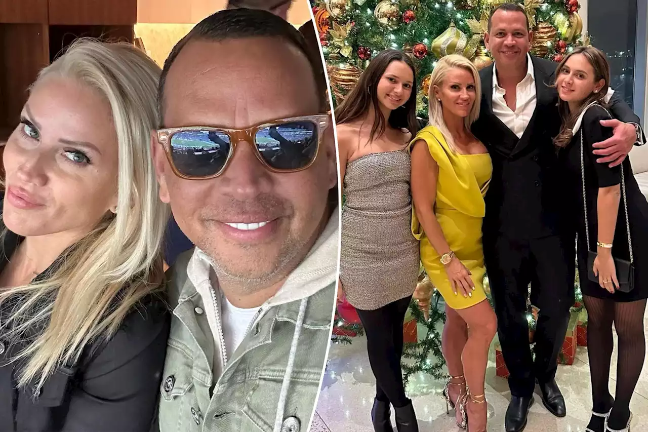 Alex Rodriguez celebrates Christmas with new girlfriend, Jac Cordeiro, at Dolphins game