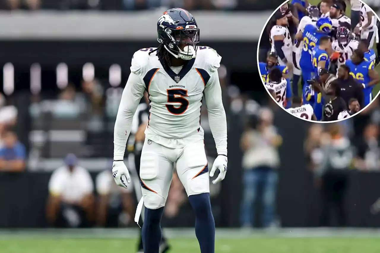 Broncos’ Randy Gregory seen throwing punch at Rams lineman after embarrassing loss