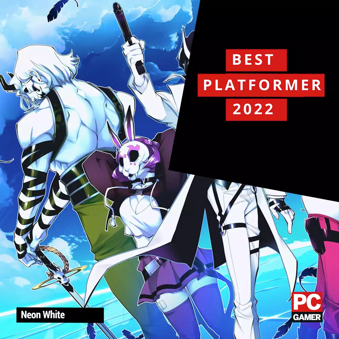 Best Platformer 2022: Neon White