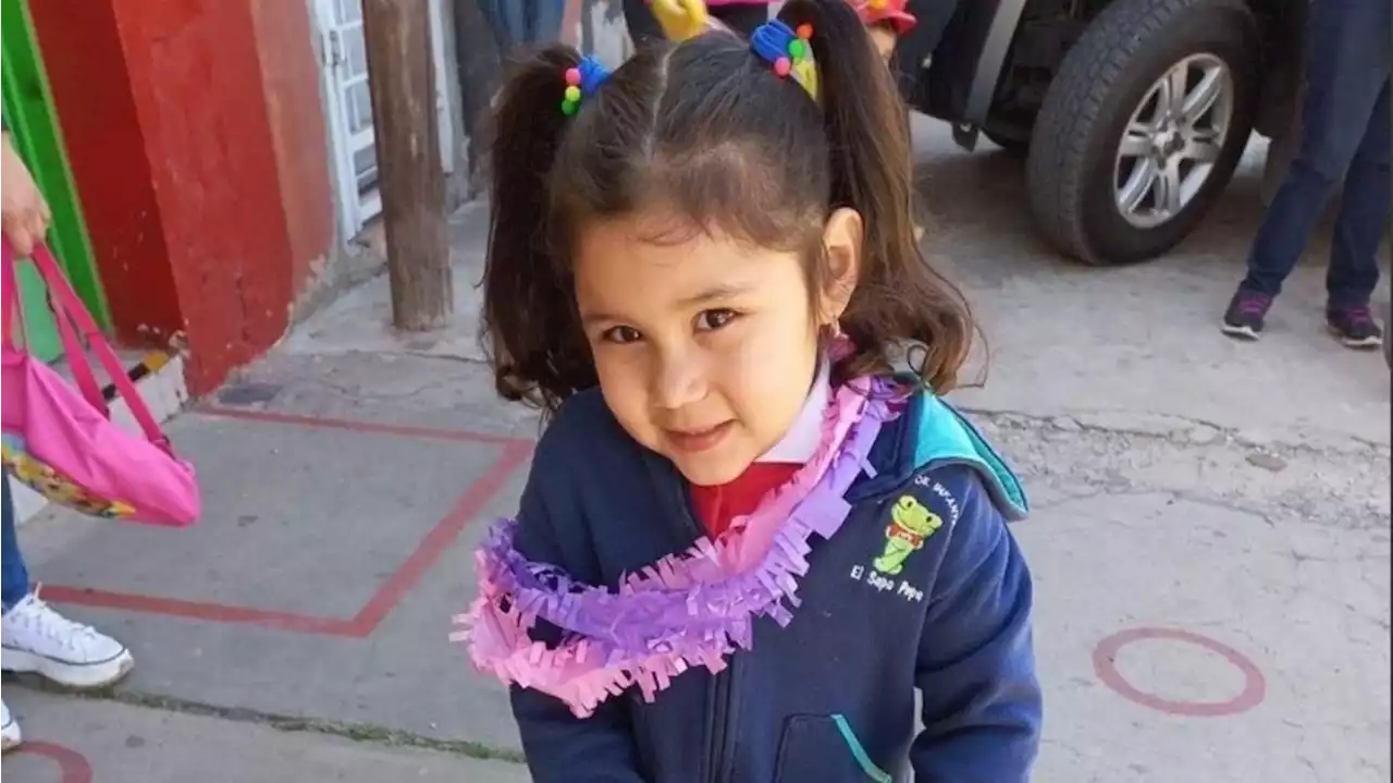 Murió Candelaria, la niña de 5 años que recibió una bala perdida en Nochebuena