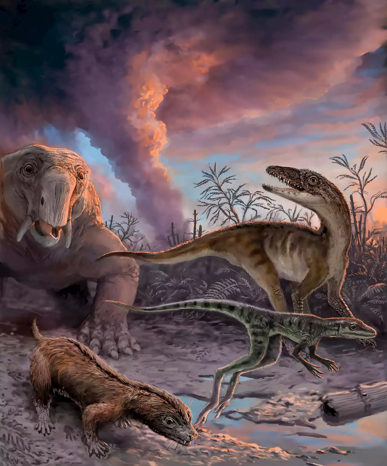 Climate Change Propelled Dinosaurs’ Rise to Dominance