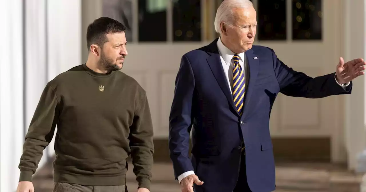 David Brooks: Biden’s America finds its voice in Zelenskyy