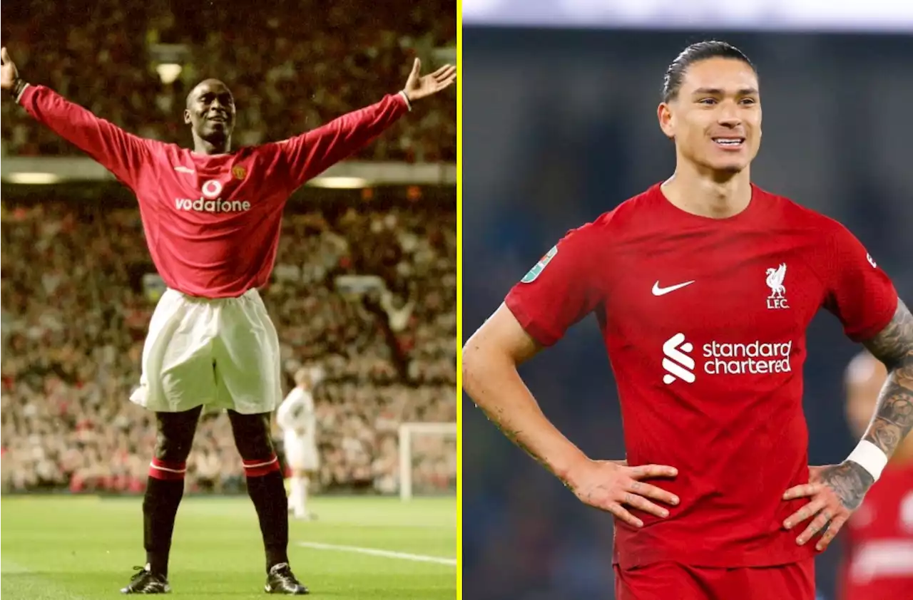 Andy Cole takes aim at Liverpool fan for making Darwin Nunez comparison