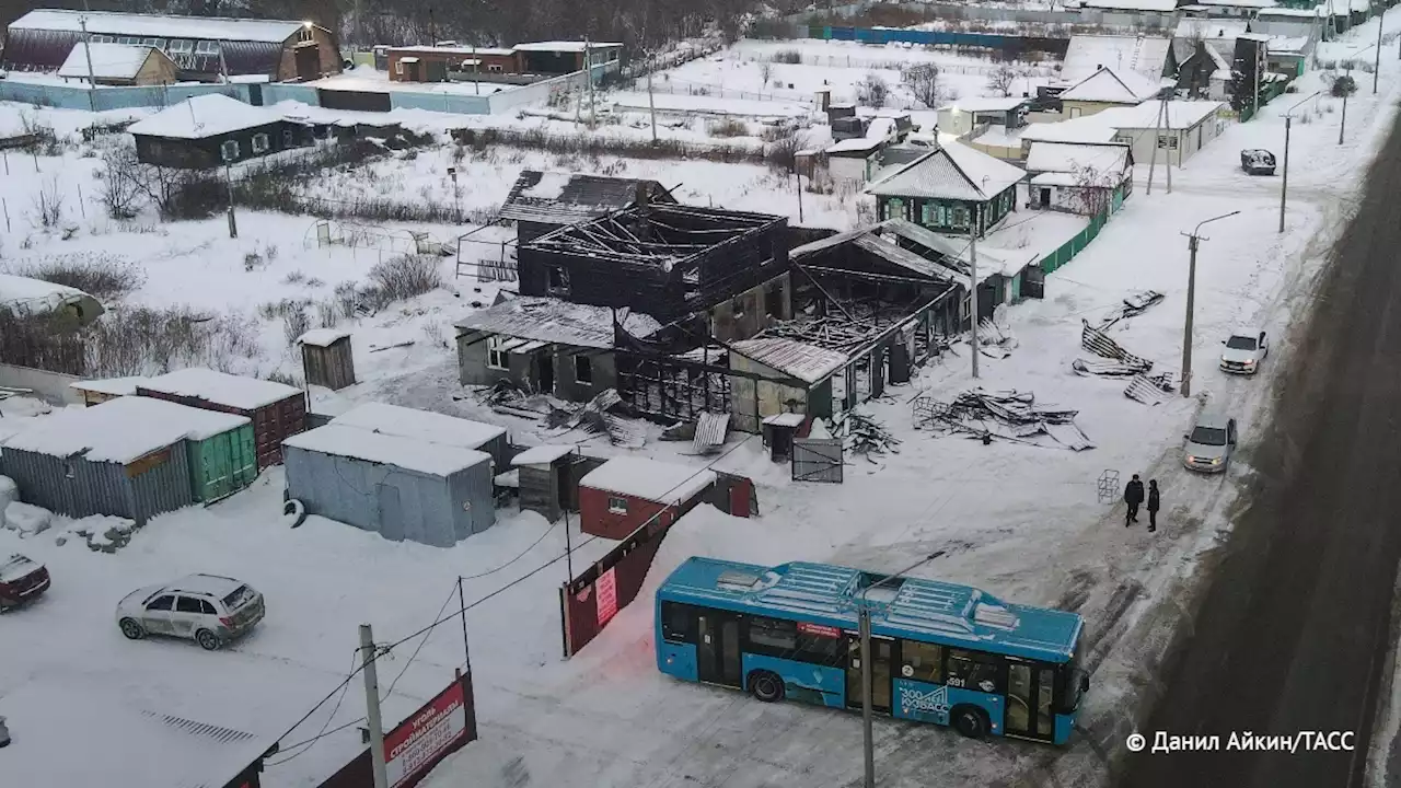 В Кемерове назвали причину пожара в социальном приюте