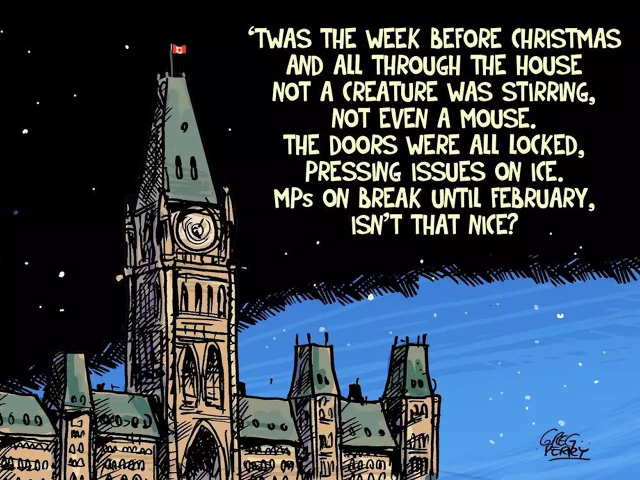 Editorial cartoons from the week of Dec. 19-24