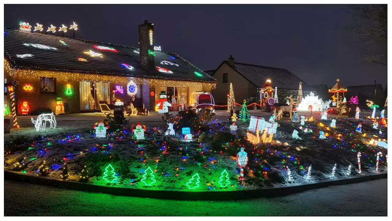 I filled my garden with 200k Xmas lights - they cost £200 to run but my gran pays bill