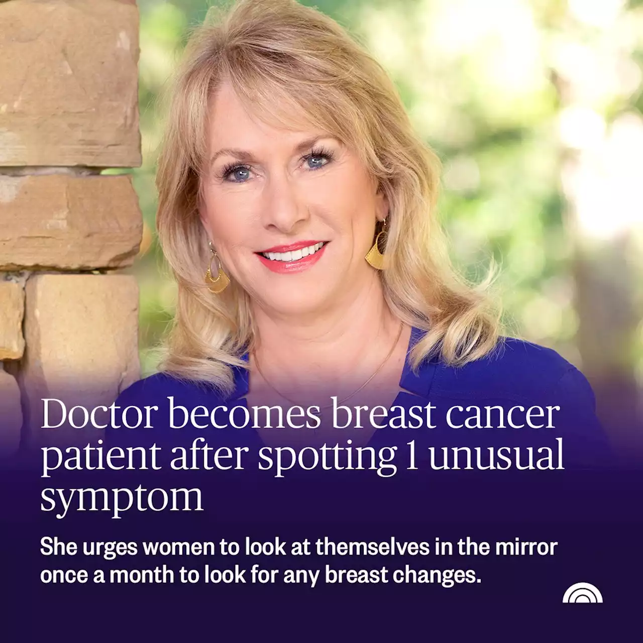 Doctor becomes breast cancer patient after spotting 1 unusual symptom