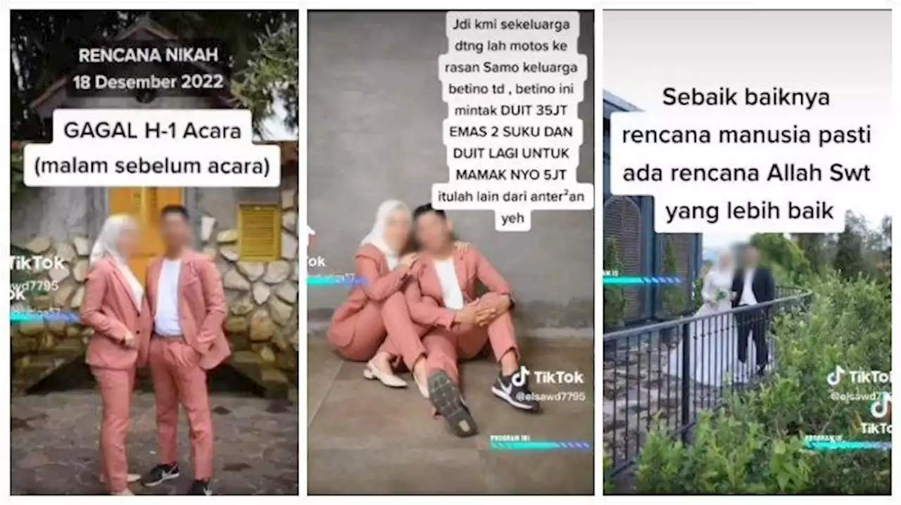 Sosok Perempuan yang Batal Dinikahi Pria asal Palembang hingga Viral, 4 Kali Gagal Menikah - Tribunnews.com