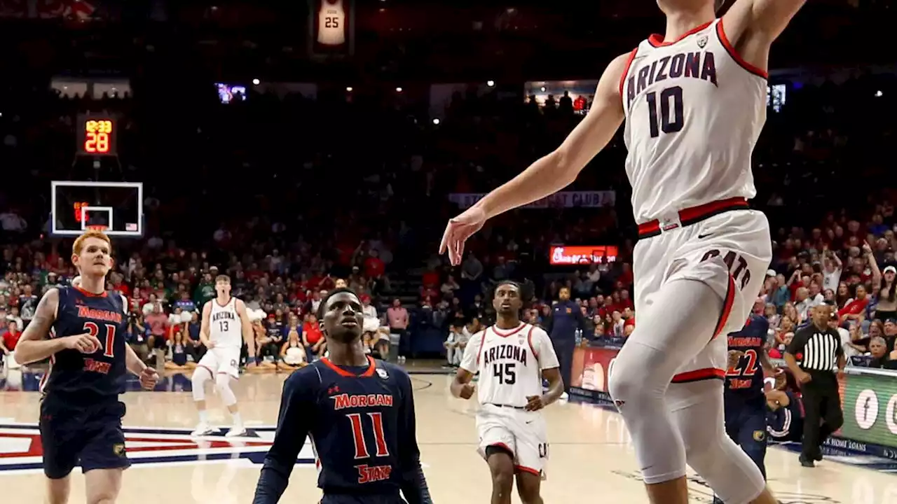 Arizona's Azuolas Tubelis named Pac-12 Player of the Week