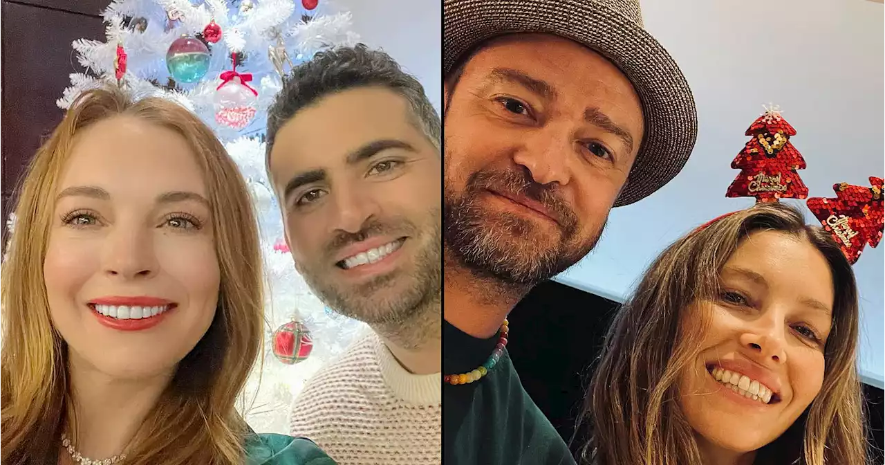 Lindsay Lohan! Justin Timberlake! How Stars Are Celebrating Christmas 2022