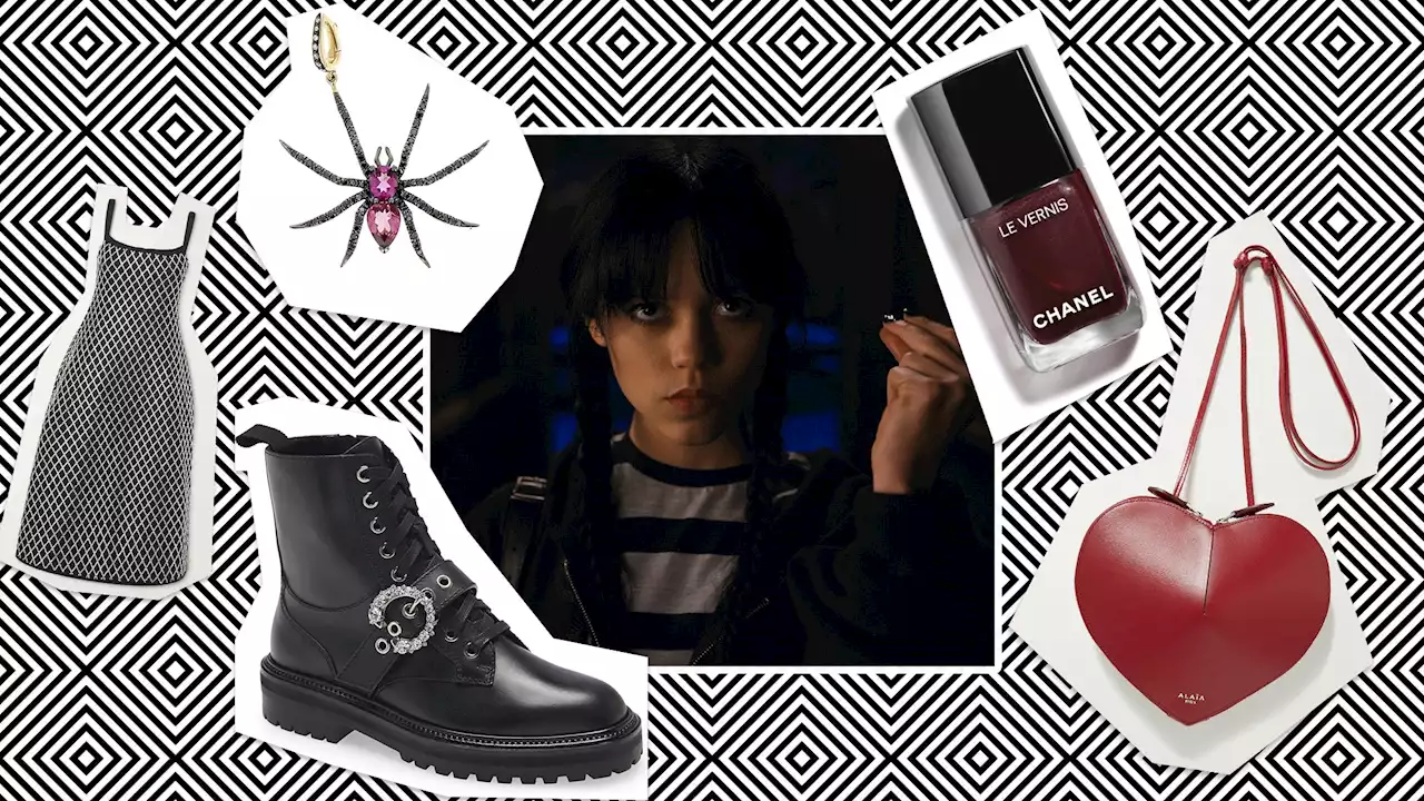 29 Wednesday Addams-Inspired Items for a Gothic Glam New Year's Eve Look