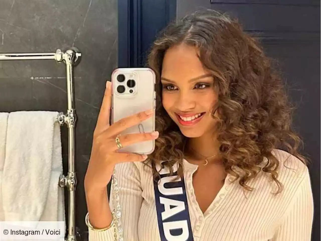 Indira Ampiot : Miss France 2023 présente son frère à ses abonnés, la ressemblance est frappante ! - Voici