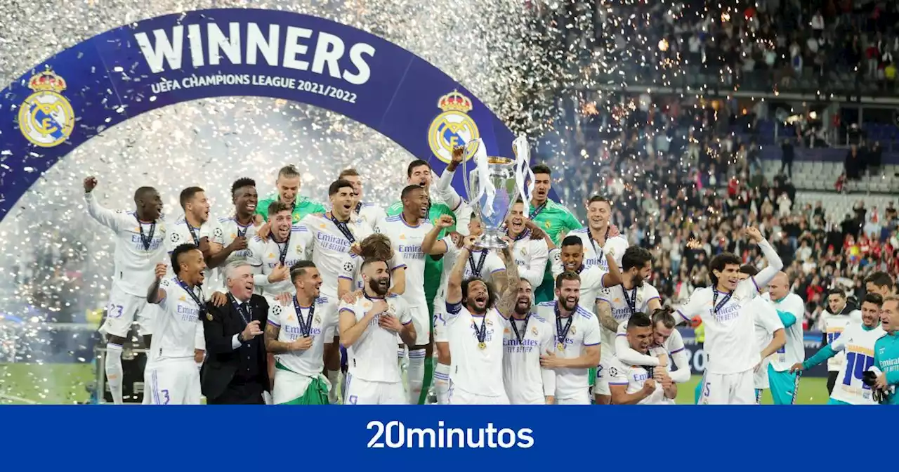 El Real Madrid no está entre los cinco mejores equipos de Europa, según el ránking UEFA