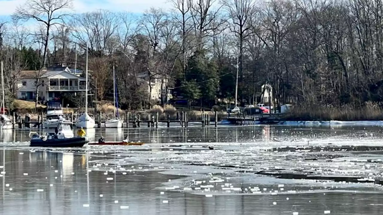 'Hypothermia was going to be a problem': Kayakers rescue pilot who crashed into Maryland creek