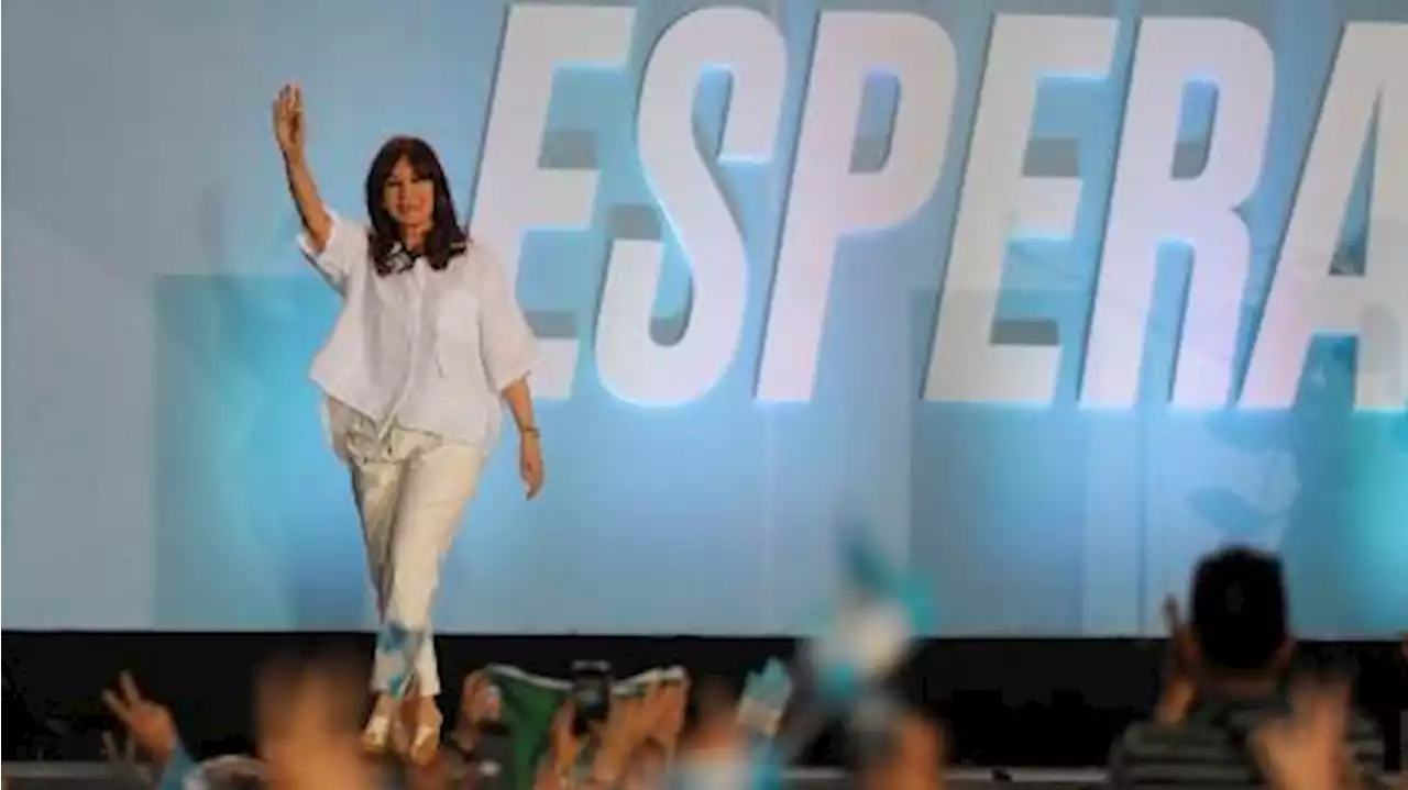 Cristina Fernández encabeza un acto en Avellaneda