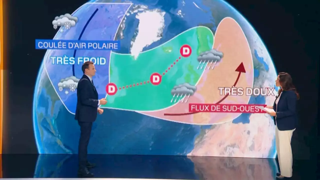 Pourquoi le grand froid américain et la douceur européenne sont liés