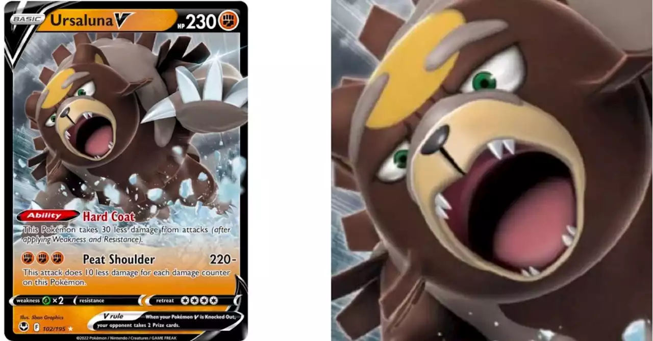 The Cards Of Pokémon TCG: Silver Tempest Part 22: Ursaluna V