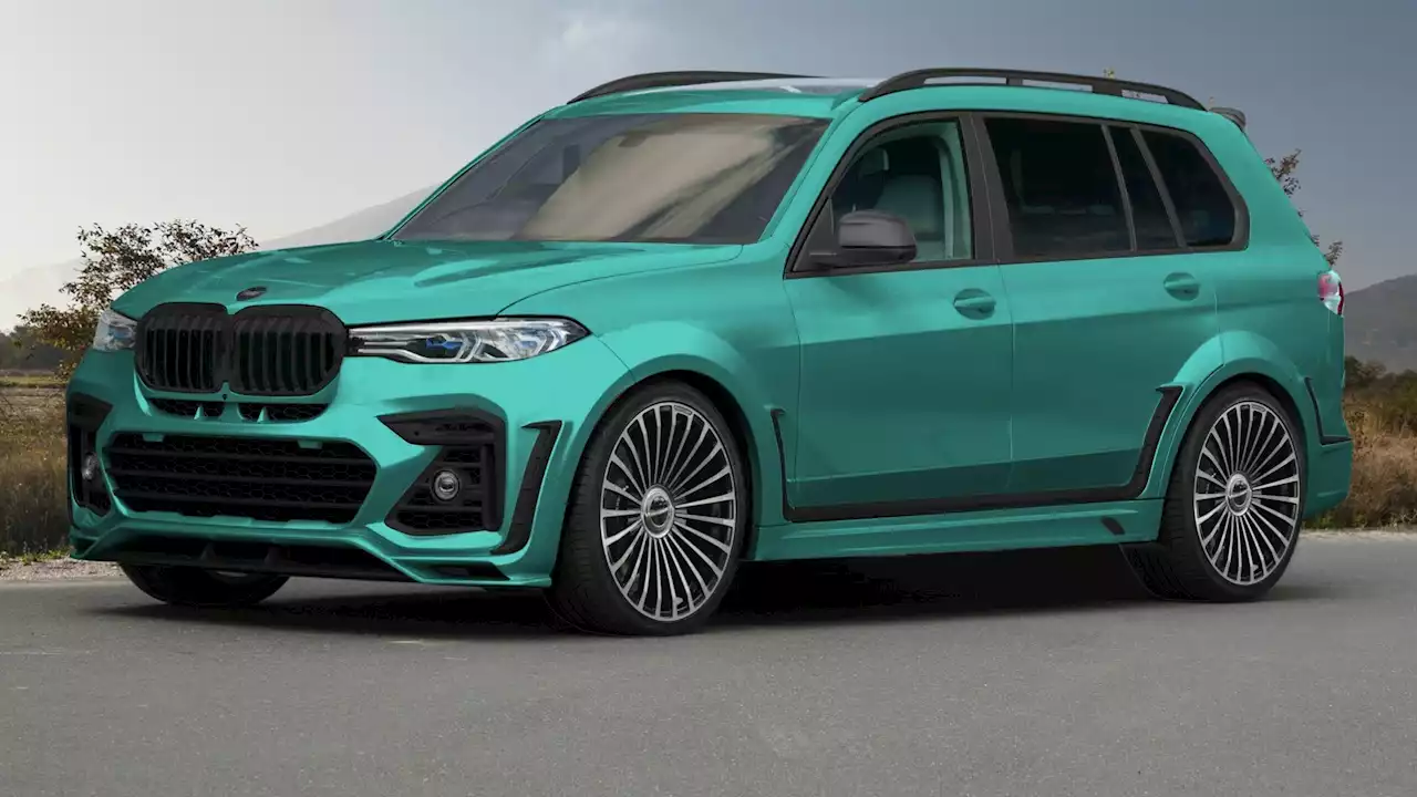 Mansory Spices Up The 2023 BMW X7 But Shows Us The Pre-Facelift Model | Carscoops