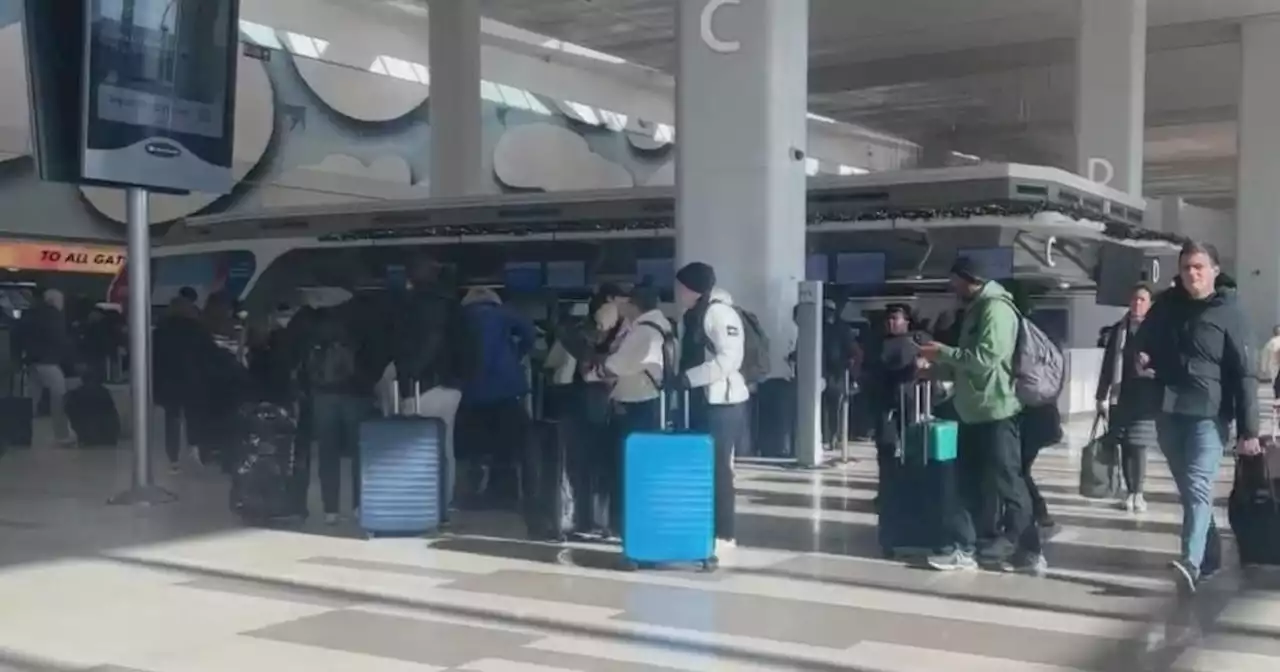 Travelers stranded at LaGuardia Airport as hundreds more flights are canceled in the Tri-State Area