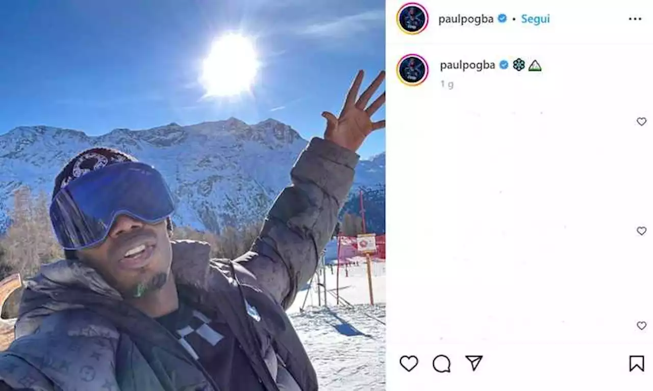 Pogba sulla neve, la furia dei tifosi della Juve: 'Sei più influencer che giocatore'