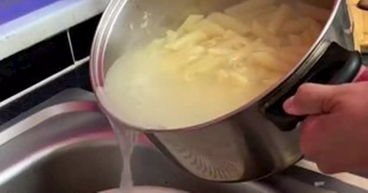 People left mind blown by TikTok hack showing correct way to strain pasta