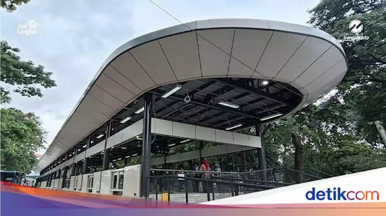 Halte TransJ Ragunan Kembali Dibuka Usai Revitalisasi, Begini Wujudnya