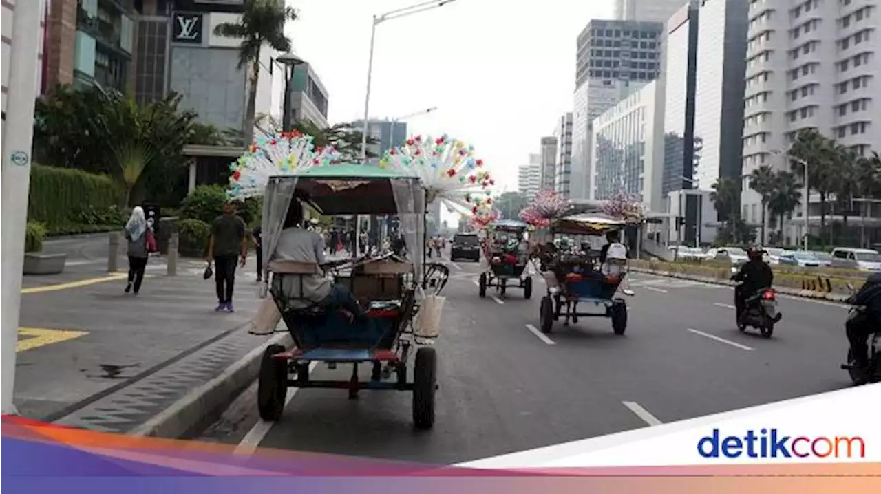 Legislator DKI Setuju Delman Dilarang di Bundaran HI: Bisa Tambah Macet