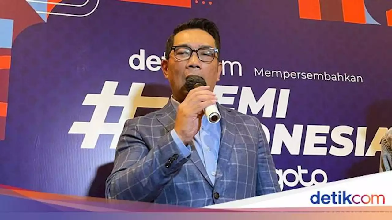 RK Soal Waktu Pengumuman Gabung Parpol: Sedang Kontemplasi