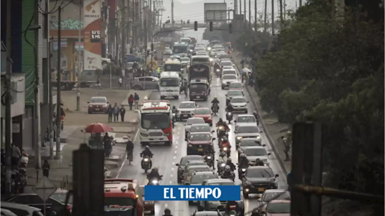 Bogotá: estos son los cierres viales en la autopista Sur, frente al terminal