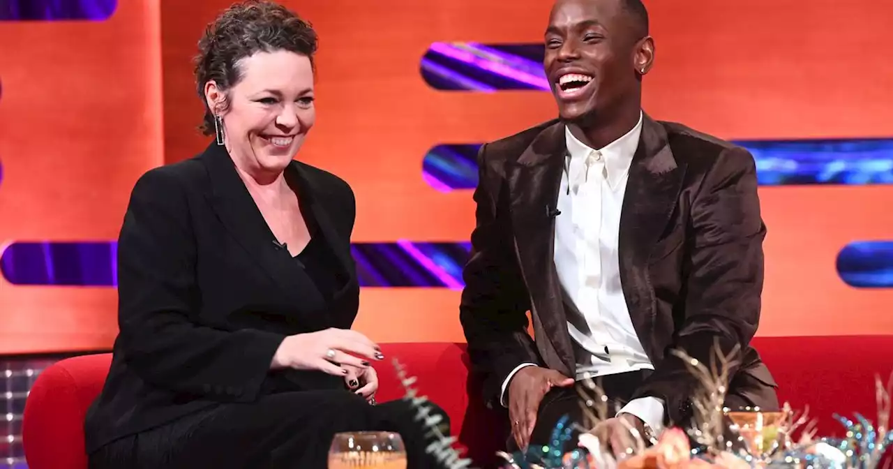 Olivia Colman Recalls Awkward Moment Filming Intimate Scene With Micheal Ward