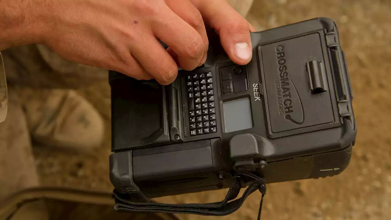 US military's biometric capture device is for sale on eBay