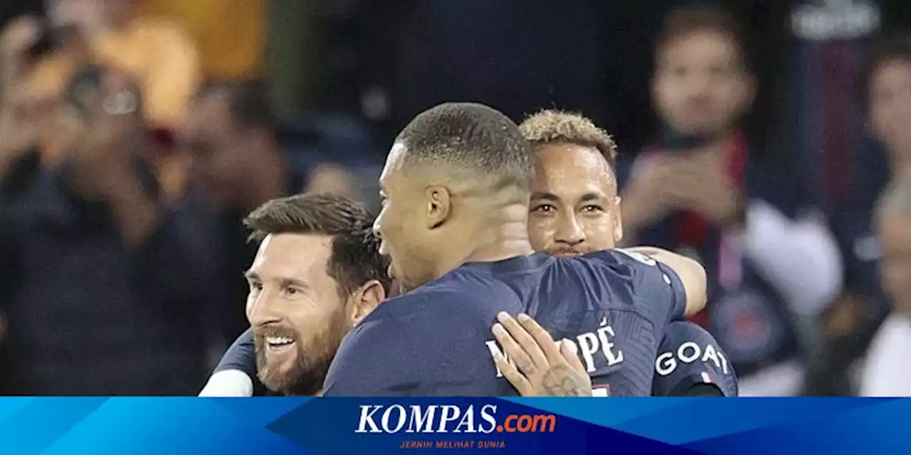 PSG Vs Strasbourg: Mbappe dan Neymar Ambil Bagian, Messi Liburan